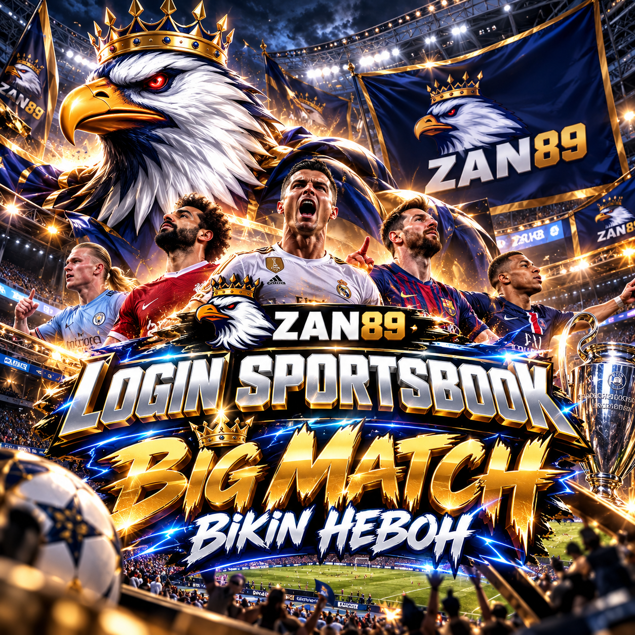 ZAN89 ⚽︎ Login Sportsbook, Big Match Bikin Hebohhh